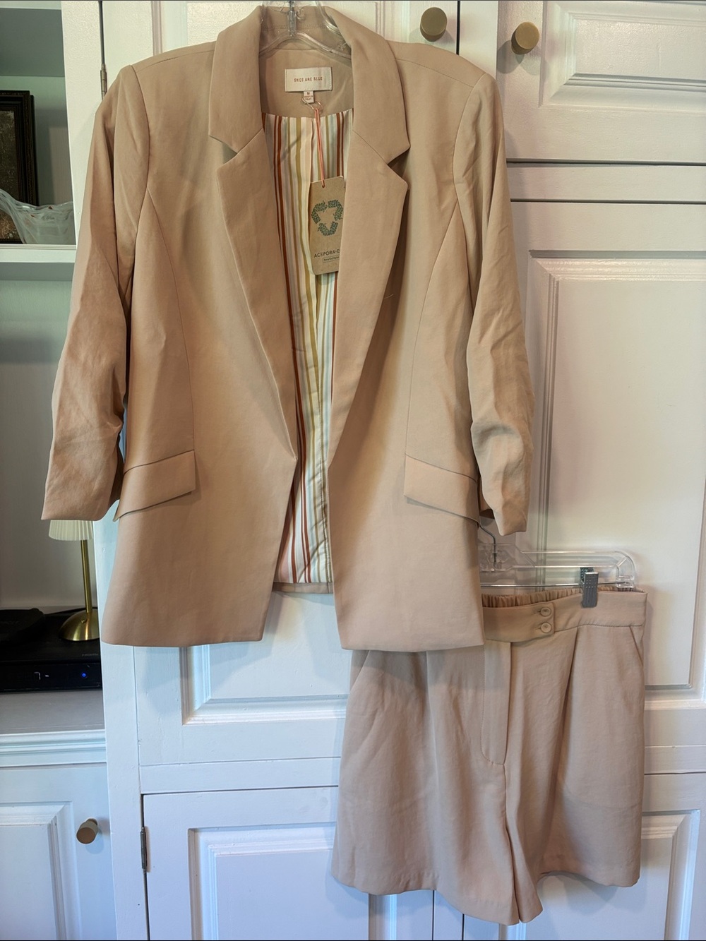 NWT Skies Are Blue Blazer and Matching Shorts - sold as a set